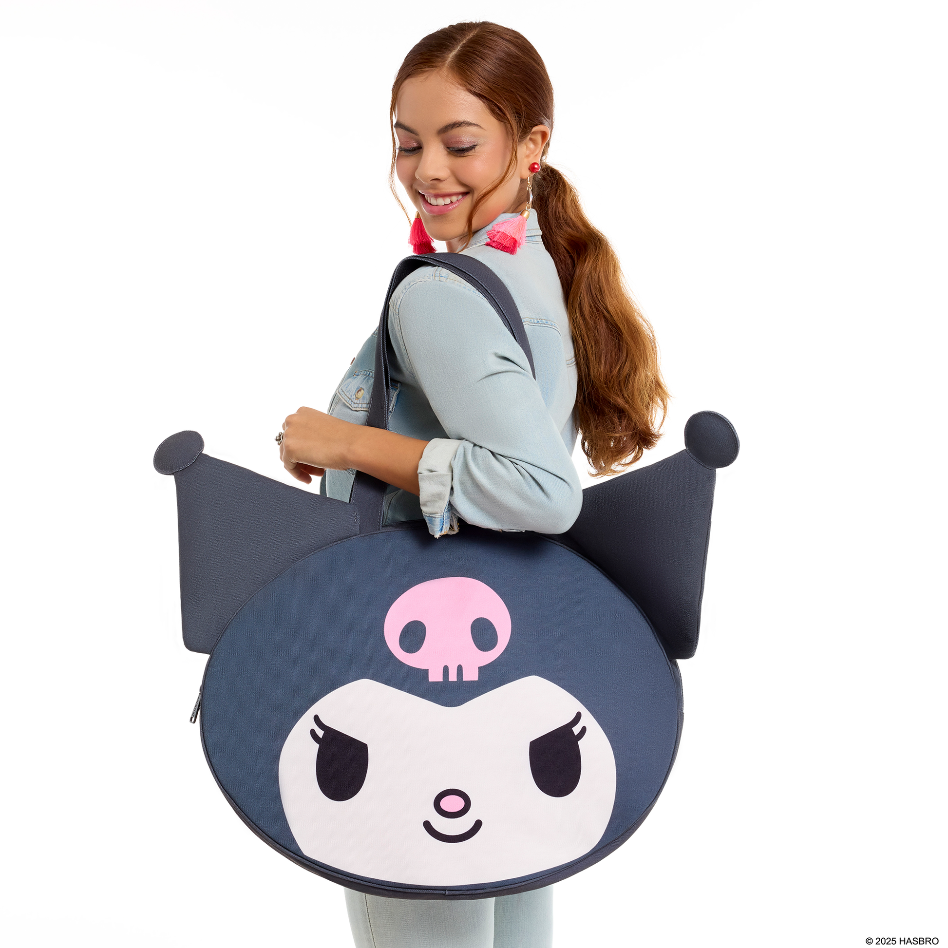 Kuromi x Loungefly Oversized Canvas Tote Bag