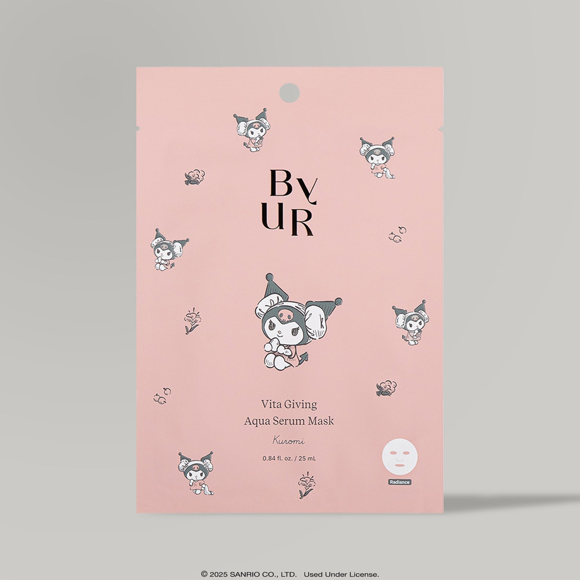 Kuromi x ByUR Vita Giving Aqua Serum Mask (Sanrio K-Spa Edition)