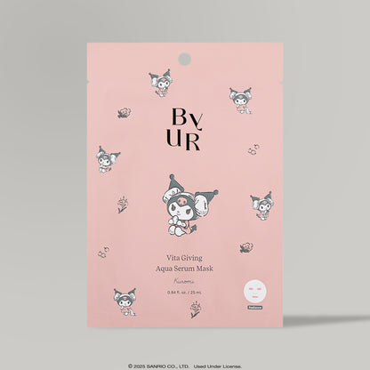 Kuromi x ByUR Vita Giving Aqua Serum Mask (Sanrio K-Spa Edition)