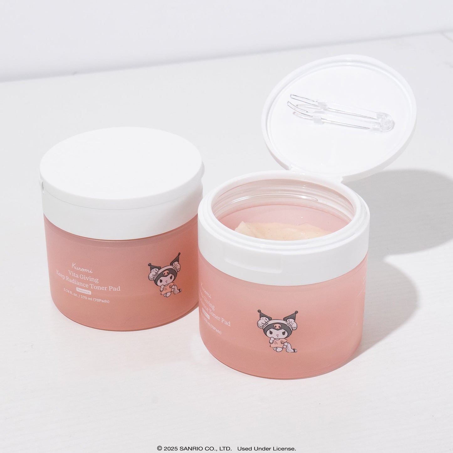 Kuromi x ByUR Vita Giving Keep Radiance Toner Pad (Sanrio K-Spa Edition)