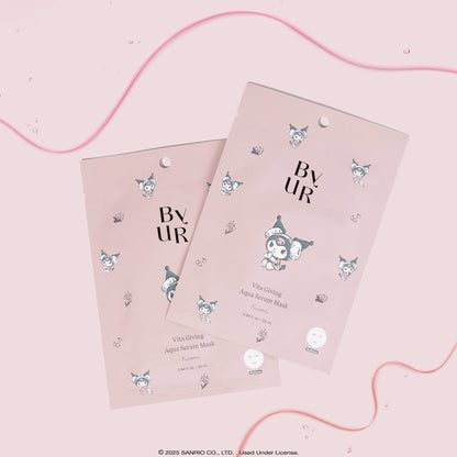 Kuromi x ByUR Vita Giving Aqua Serum Mask (Sanrio K-Spa Edition)