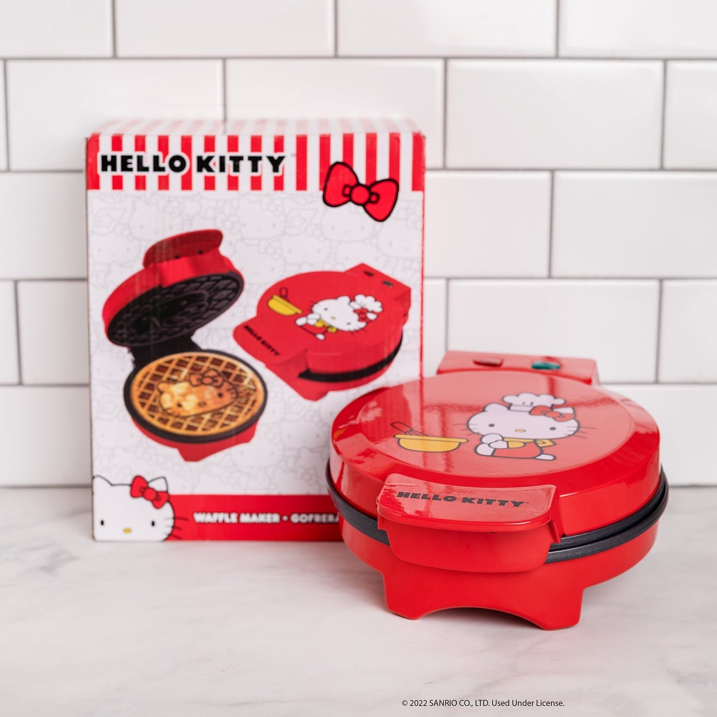 Hello Kitty Classic Waffle Maker (Red)