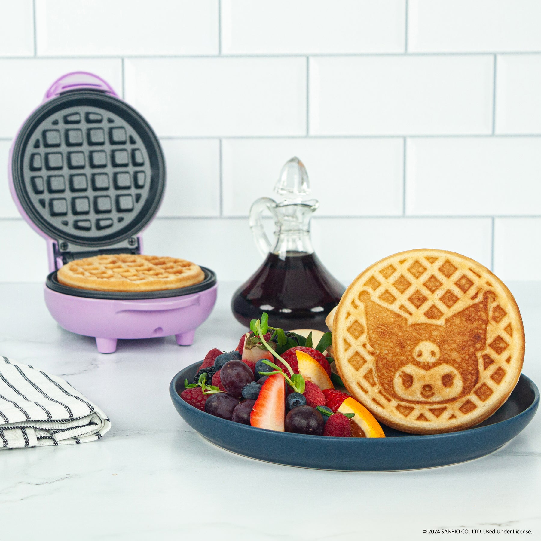 Kuromi Mini Waffle Maker