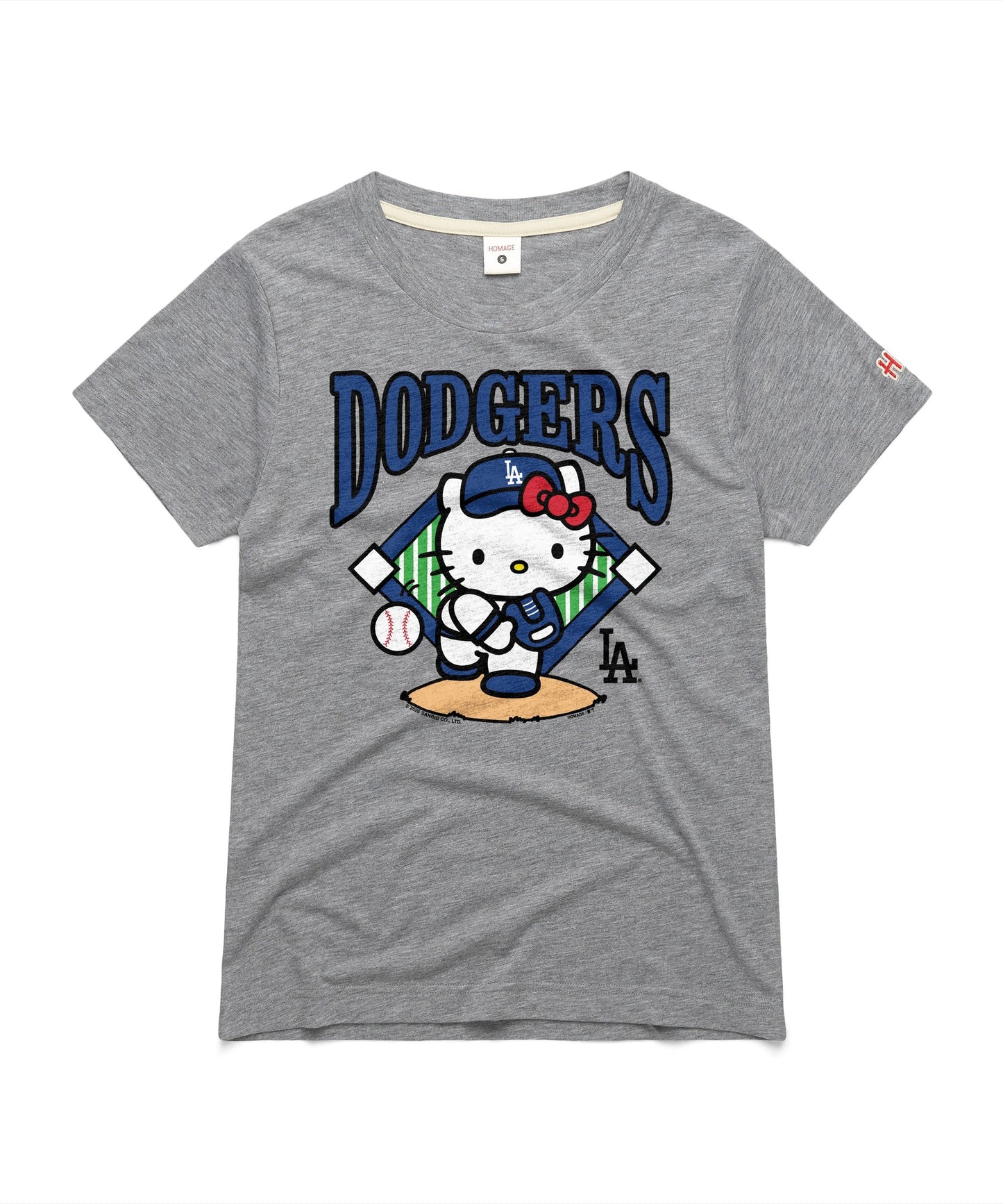 Hello Kitty x Los Angeles Dodgers First Pitch Tee (Womens)