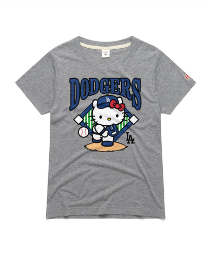 Hello Kitty x Los Angeles Dodgers First Pitch Tee (Womens)