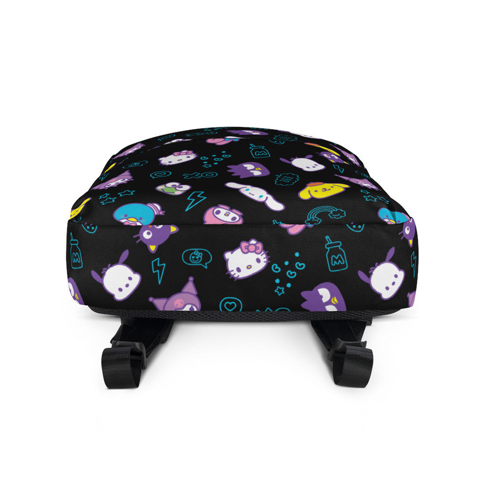 Hello Kitty and Friends Electric Doodle All-over Print Backpack