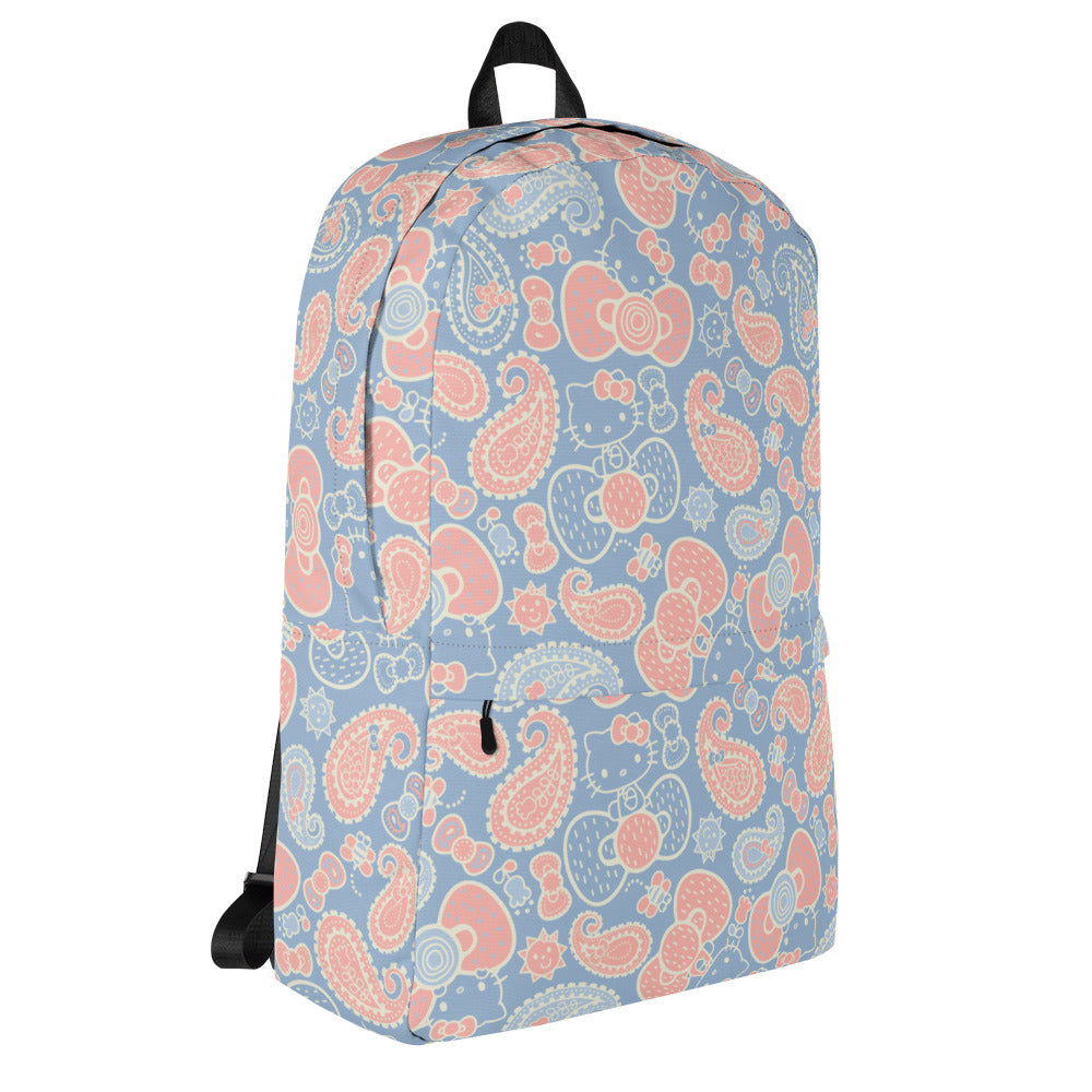 Hello Kitty Paisley All-Over Print Backpack