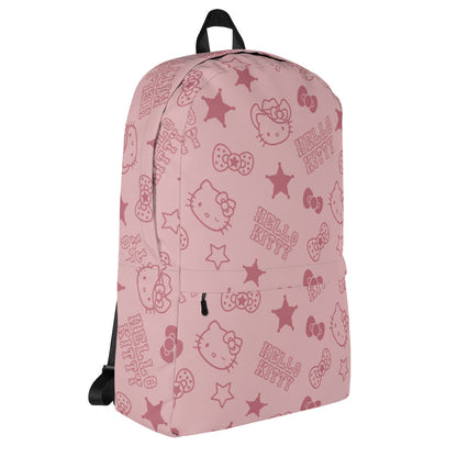 Hello Kitty Pink Western All-over Print Backpack