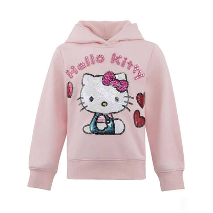 Hello Kitty x Lola + The Boys Kids Gem Love Hoodie (Pink)