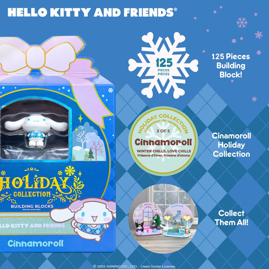 Cinnamoroll Building Blocks Set (Holiday Collection)
