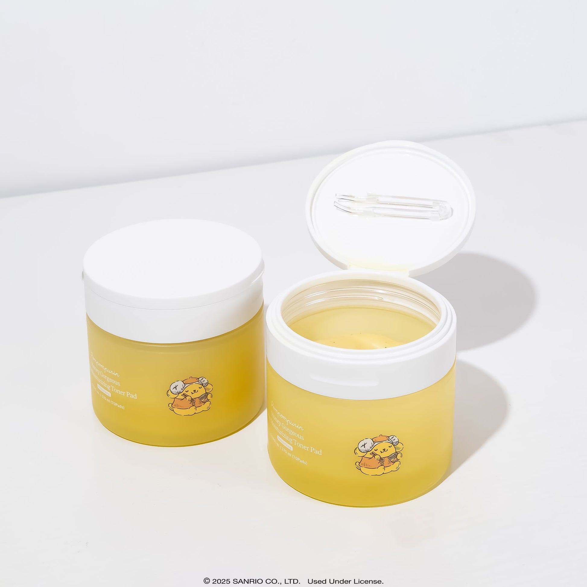 Pompompurin x ByUR Honey Gorgeous Keep Moisturizing Toner Pad (Sanrio K-Spa Edition)