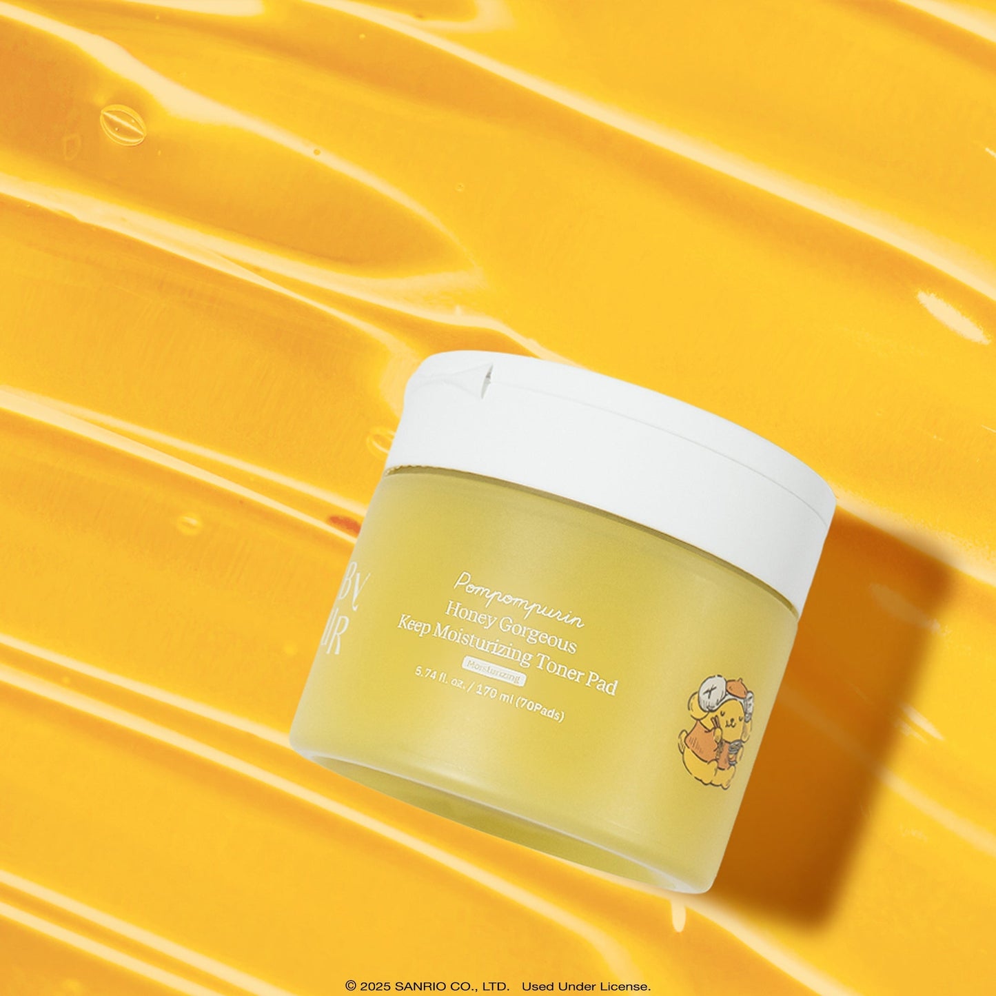 Pompompurin x ByUR Honey Gorgeous Keep Moisturizing Toner Pad (Sanrio K-Spa Edition)