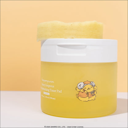 Pompompurin x ByUR Honey Gorgeous Keep Moisturizing Toner Pad (Sanrio K-Spa Edition)