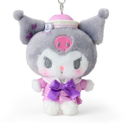 Kuromi Plush Mascot Keychain (Sailor Series)