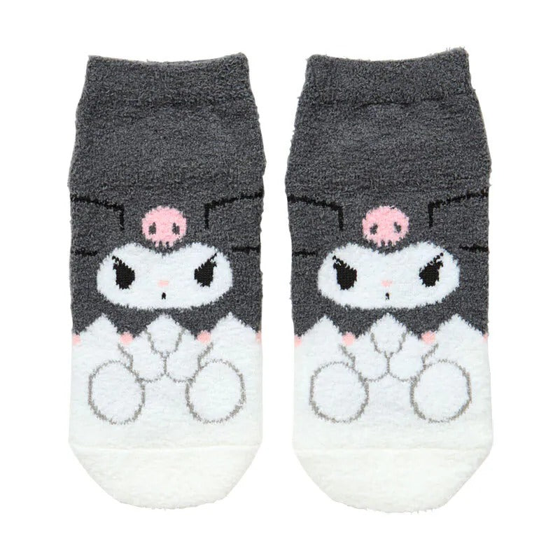 Kuromi Tucked-In Cozy Ankle Socks