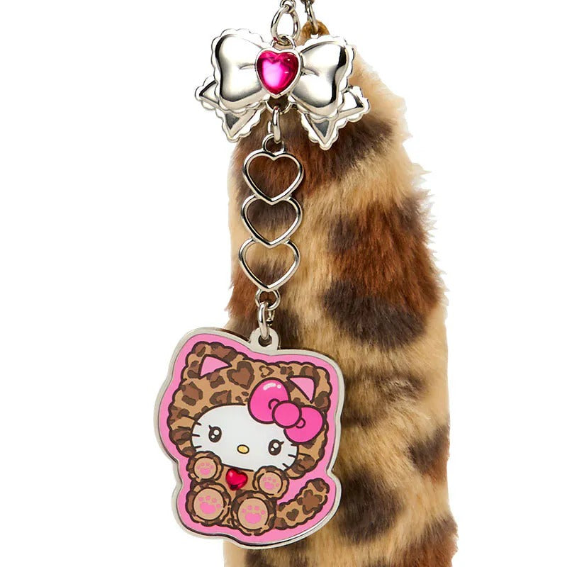 Hello Kitty Brown Smartphone Charm (Leopard Cat Series)