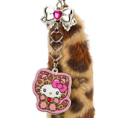 Hello Kitty Brown Smartphone Charm (Leopard Cat Series)