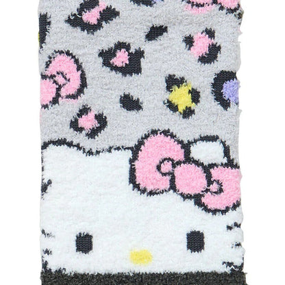 Hello Kitty Cheetah Cozy Ankle Socks