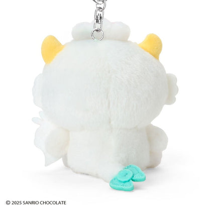 Gaopowerroo & Piyo Plush Mascot Keychain (Omelette Rice Series)