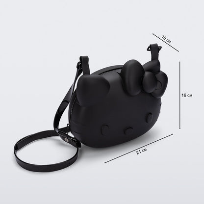 Hello Kitty x Melissa 3D Figural Shoulder Cute Bag (Black)