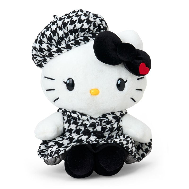 Hello Kitty 10" Plush (Monochrome Birthday Twins Series)