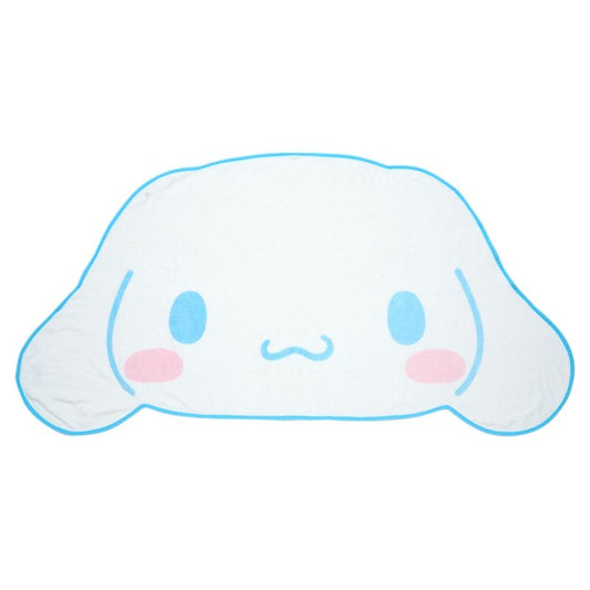 Cinnamoroll Face-Shaped Throw Blanket