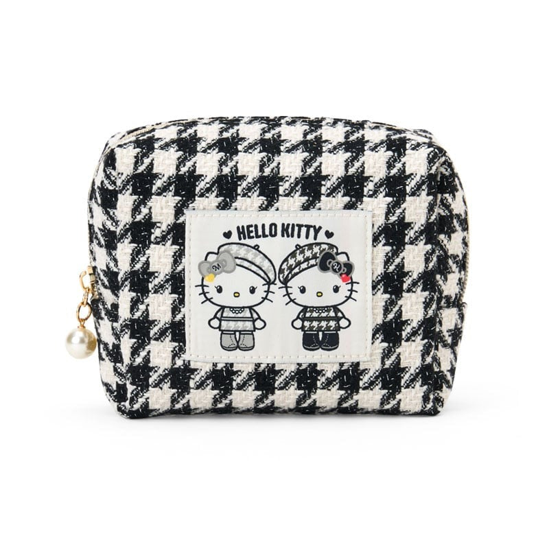 Hello Kitty Mini Zipper Pouch (Monochrome Birthday Twins Series)