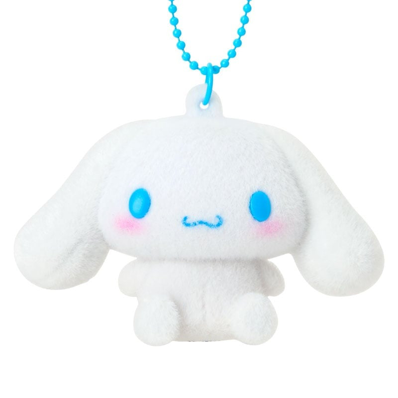 Cinnamoroll Classic Flocked Keychain Mascot