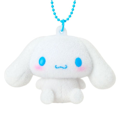 Cinnamoroll Classic Flocked Keychain Mascot