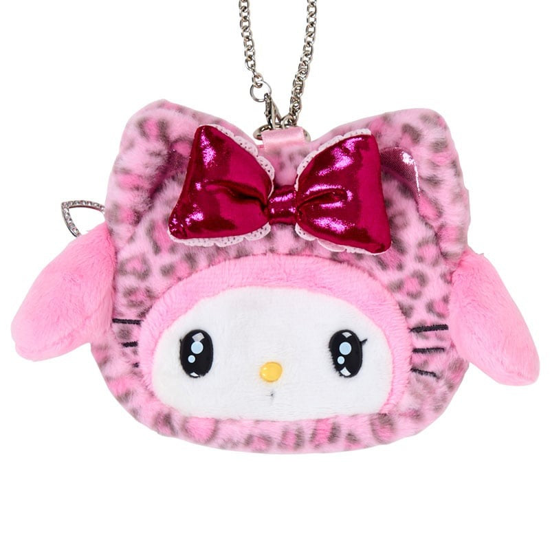 My Melody Plush Mini Pouch (Leopard Cat Series)