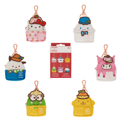 Hello Kitty and Friends x Loungefly Strawberry Shortcake Mini Backpack Keychain Blind Box