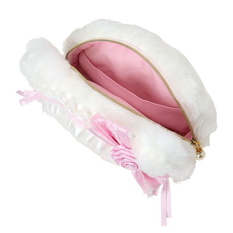 Charmmy Kitty Plush Zipper Pouch (Lace and Frills Series)