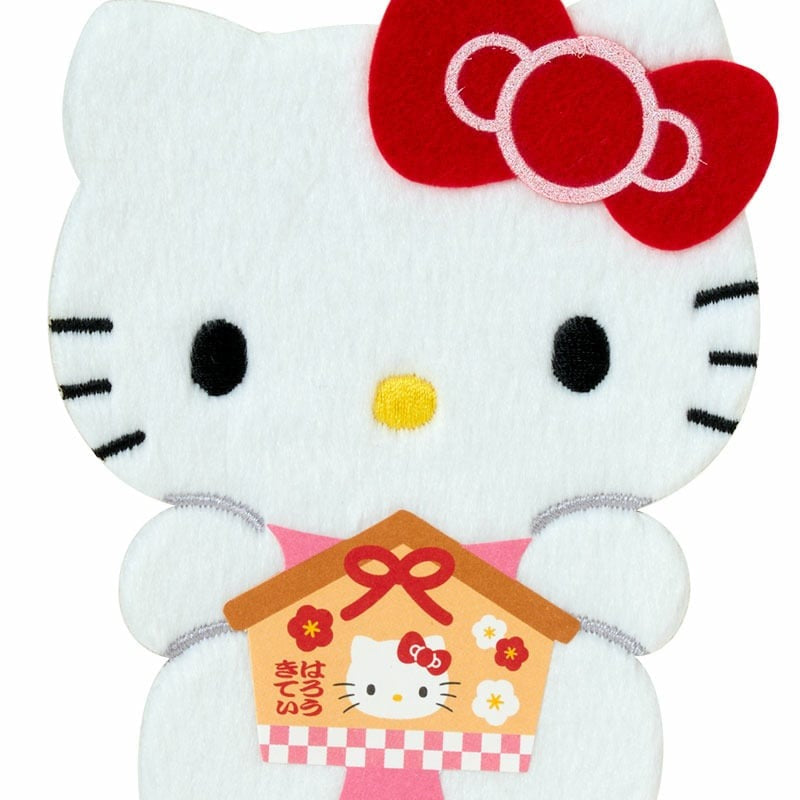 Hello Kitty Fuzzy Enclosure Envelope