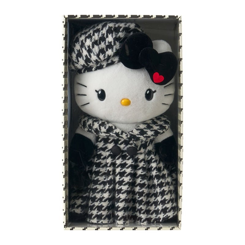 Hello Kitty 18" Boxed Plush (Monochrome Birthday Twins Series)