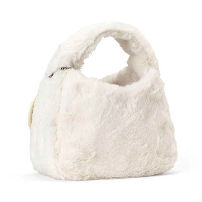 Hello Kitty Plush Boa Crossbody Bag