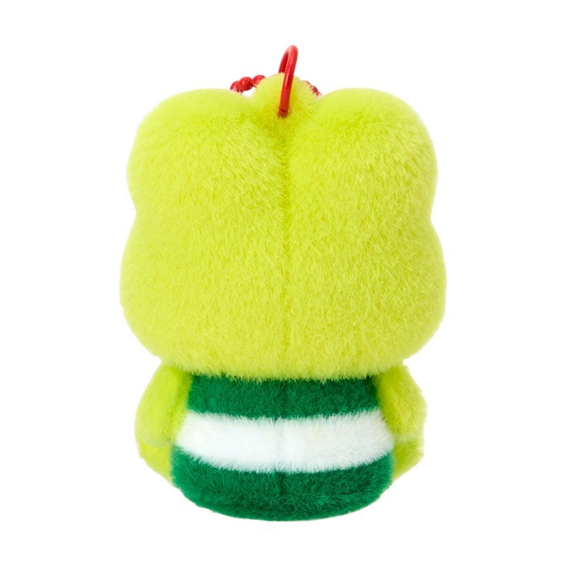 Keroppi Classic Flocked Keychain Mascot