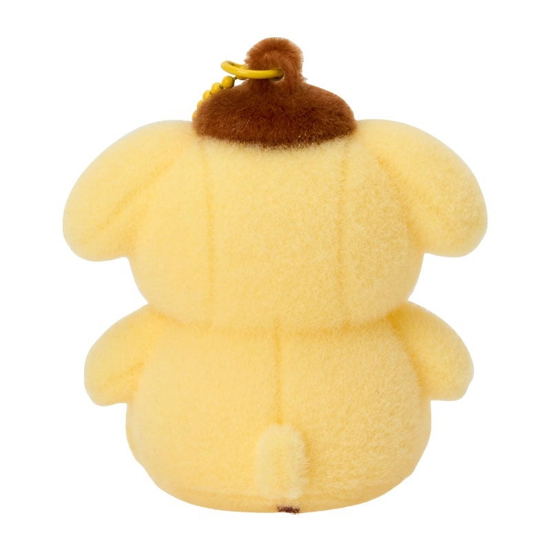 Pompompurin Classic Flocked Keychain Mascot