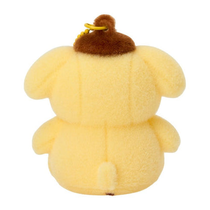 Pompompurin Classic Flocked Keychain Mascot