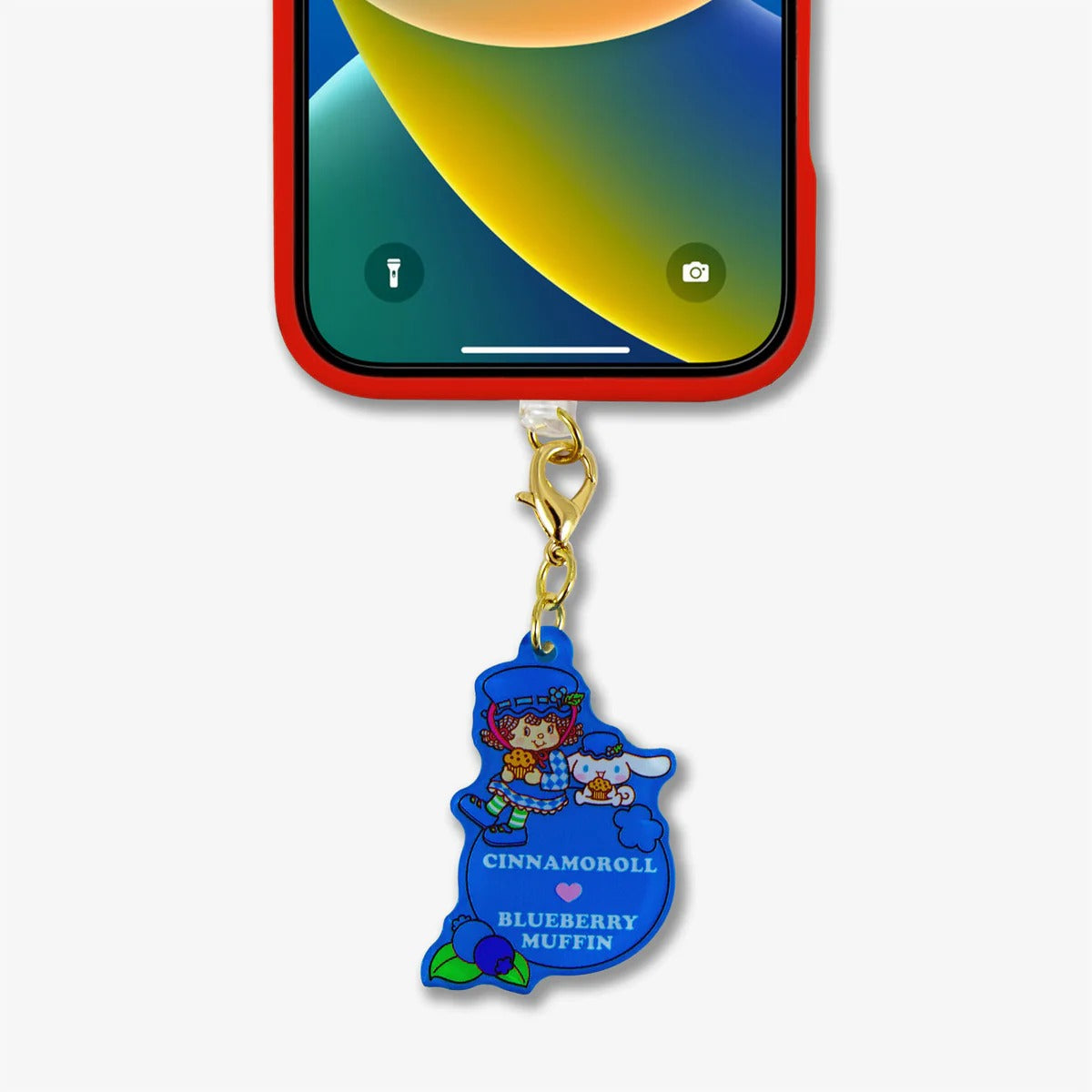 Hello Kitty and Friends x Sonix Strawberry Shortcake Charging Port 3-Pc Charms Set (Apple, Blueberry, Orange)