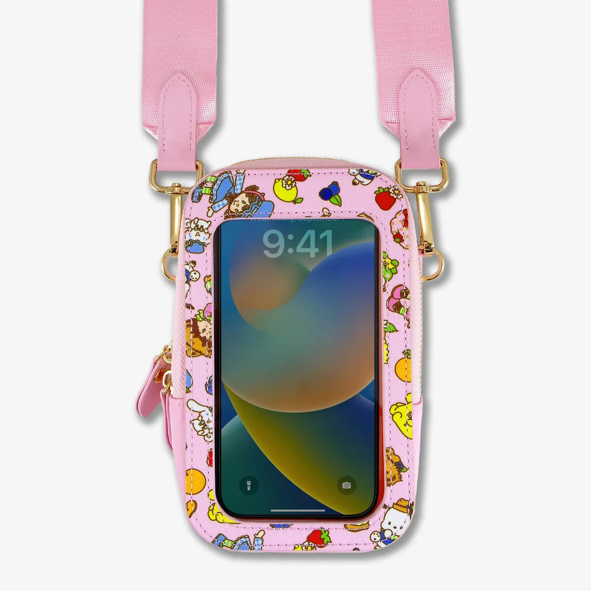 Hello Kitty and Friends x Sonix Strawberry Shortcake Printed Phone Pouch