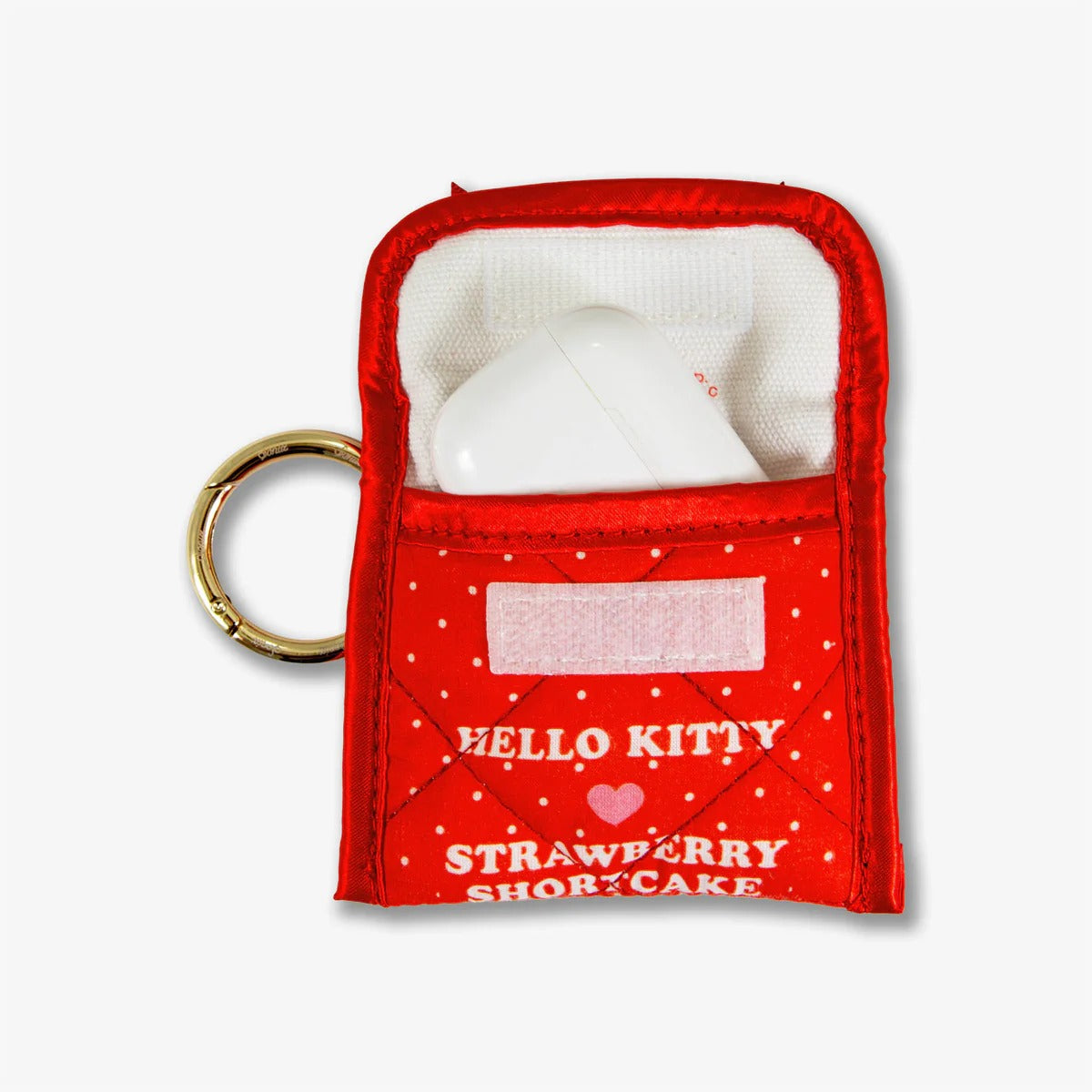 Hello Kitty and Friends x Sonix Strawberry Shortcake Ear Bud Pouch
