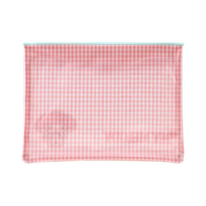 My Melody Gingham Flat Pouch