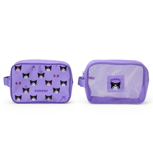 Kuromi 2-pc Travel Pouch Set