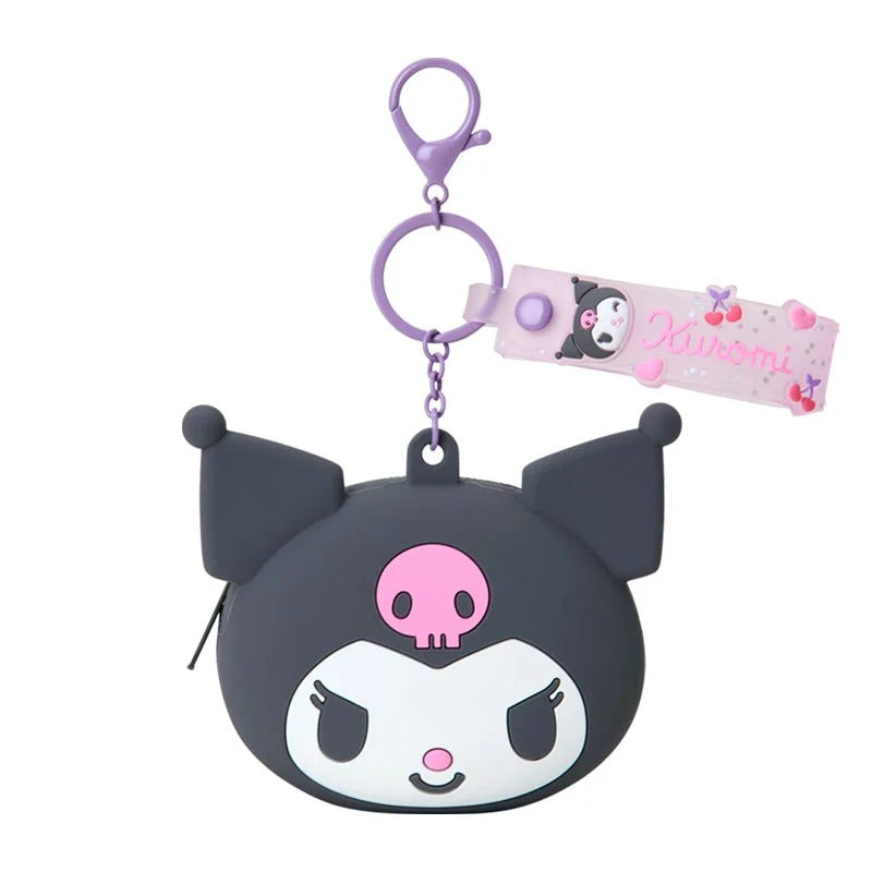 Kuromi Mini Silicone Pouch (My Deco Series)