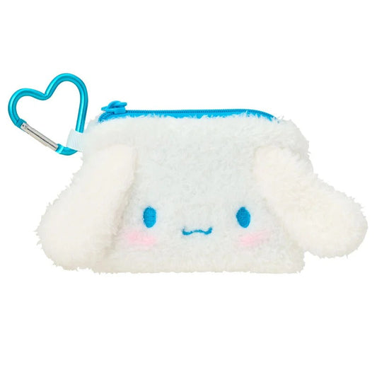 Cinnamoroll Fuzzy Mini Zipper Pouch