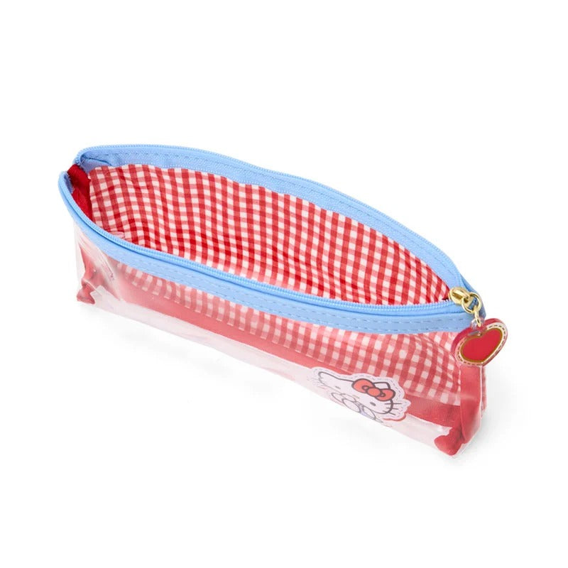 Hello Kitty Gingham Pencil Pouch
