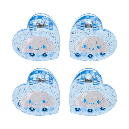 Cinnamoroll 4-pc Mini Glitter Hair Clip Set