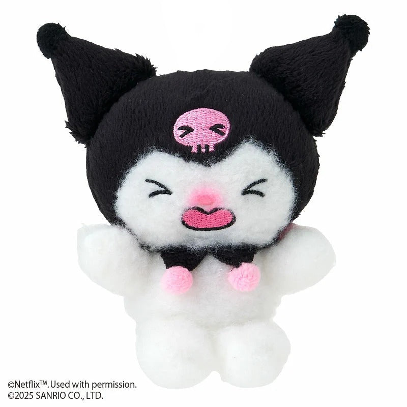 Kuromi Crying Plush Mascot Keychain (My Melody & Kuromi Netflix Series)
