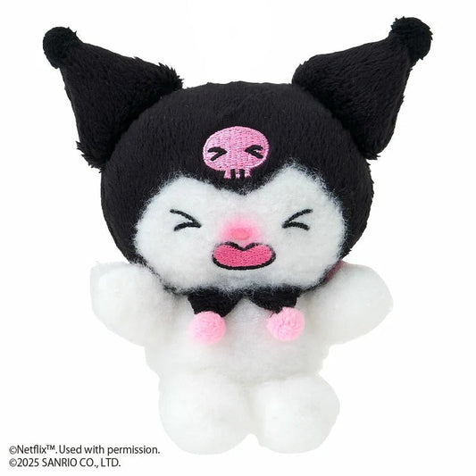 Kuromi Crying Plush Mascot Keychain (My Melody & Kuromi Netflix Series)