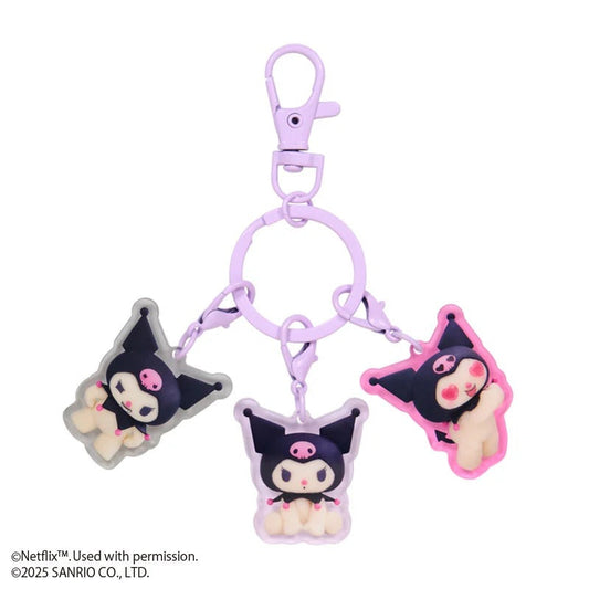 Kuromi Acrylic Keychain (My Melody & Kuromi Netflix Series)
